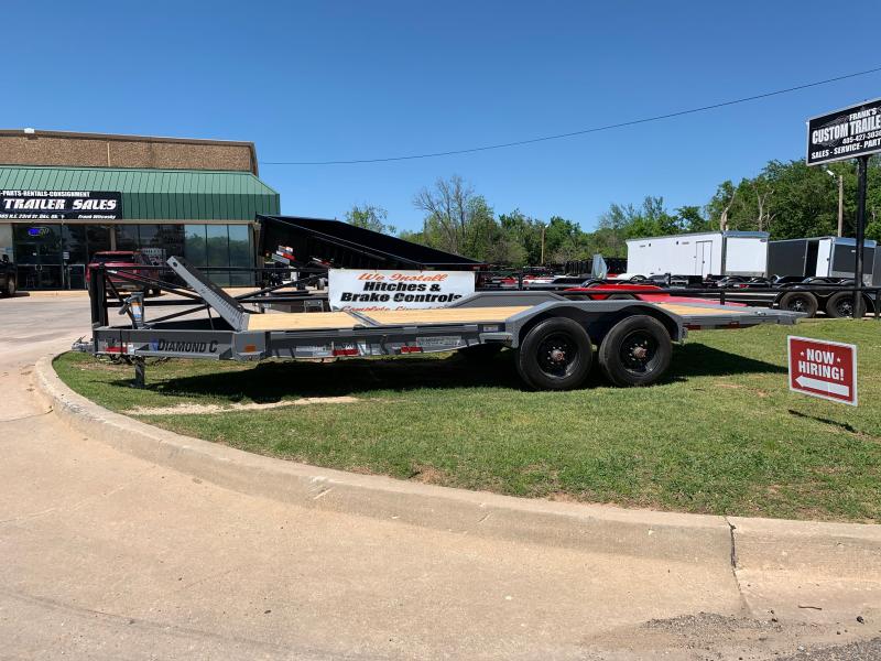 2021 Diamond C Trailers 20' X 82" BUMPER PULL EQUIPMENT TILT 2021 Diamond C Trailers 20' X 82" BUMPER PULL EQUIPMENT TILT