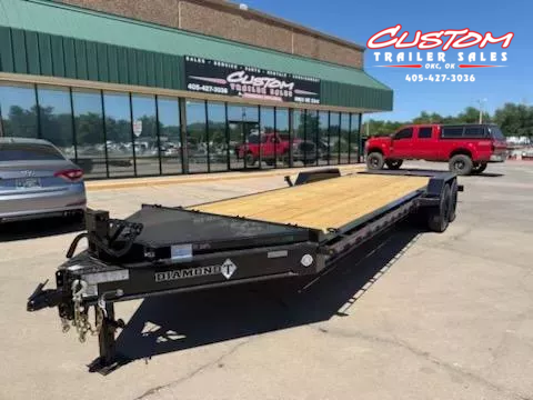 #036183 2025 DIAMOND T HDSKP1408 24 X 83 HEAVY DUTY SKID PRO 15K EQUIPMENT HAULER W/ MAXX RAMPS 1748008246