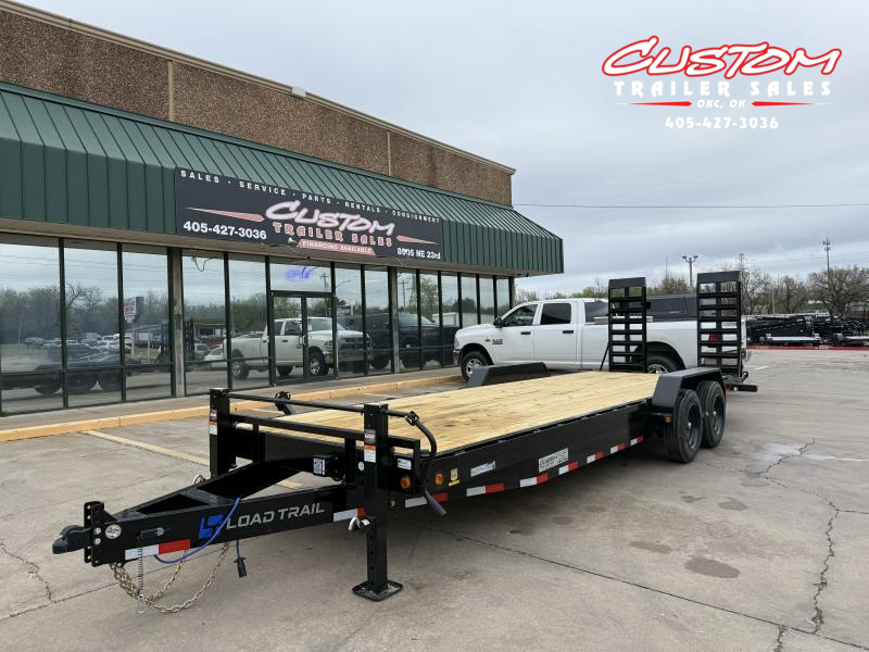 #352558 2025 LOAD TRAIL CH 24 X 83 TANDEM AXLE 16K EQUIPMENT HAULER W/ FOLD UP RAMPS 1743787313