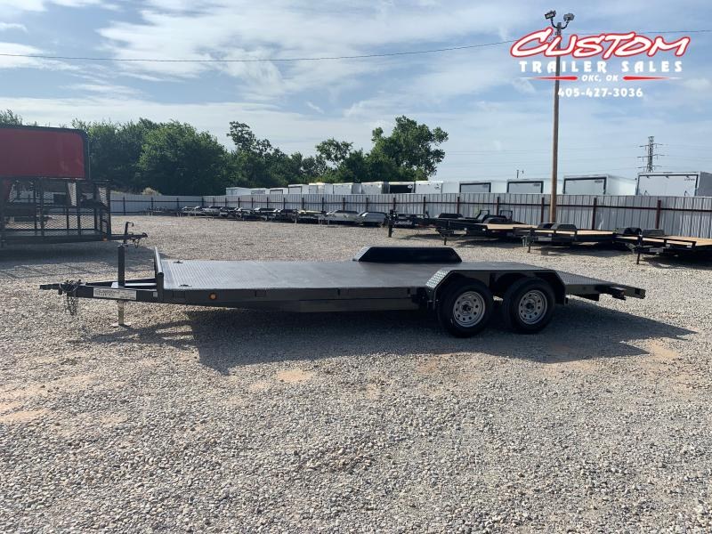 USED 2019 Texoma Trailers 20 X 83 TANDEM AXLE STEEL FLOOR CAR HAULER USED 2019 Texoma Trailers 20 X 83 TANDEM AXLE STEEL FLOOR CAR HAULER