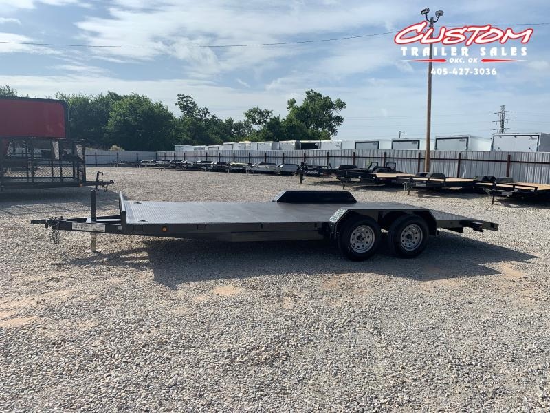 USED 2019 Texoma Trailers 20 X 83 TANDEM AXLE STEEL FLOOR CAR HAULER USED 2019 Texoma Trailers 20 X 83 TANDEM AXLE STEEL FLOOR CAR HAULER