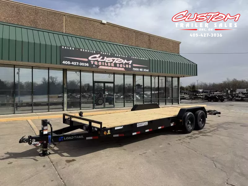 #360600 2025 LOAD TRAIL CH 22 X 83 TANDEM AXLE 14K EQUIPMENT HAULER W/ SLIDE IN RAMPS 1749747935