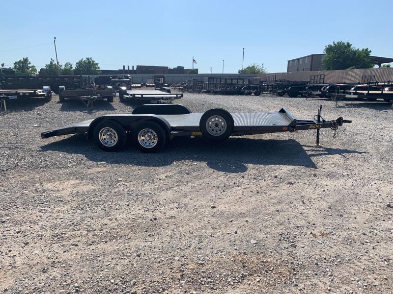USED 2019 Big Tex Trailers 18 X 83 TANDEM AXLE STEEL FLOOR CAR HAULER USED 2019 Big Tex Trailers 18 X 83 TANDEM AXLE STEEL FLOOR CAR HAULER