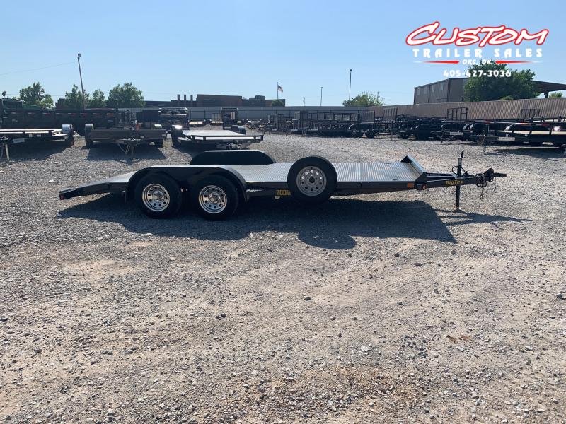 USED 2019 Big Tex Trailers 18 X 83 TANDEM AXLE STEEL FLOOR CAR HAULER USED 2019 Big Tex Trailers 18 X 83 TANDEM AXLE STEEL FLOOR CAR HAULER