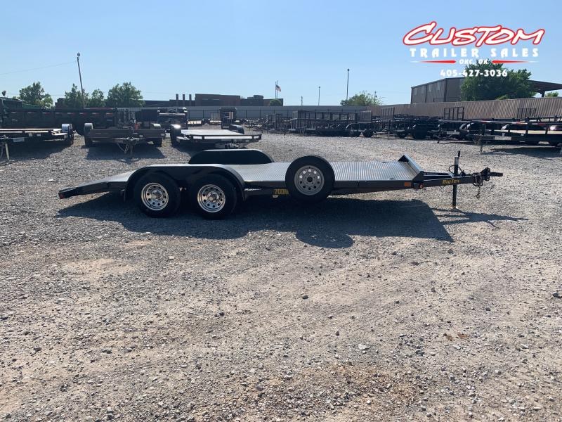 USED 2019 Big Tex Trailers 18 X 83 TANDEM AXLE STEEL FLOOR CAR HAULER USED 2019 Big Tex Trailers 18 X 83 TANDEM AXLE STEEL FLOOR CAR HAULER