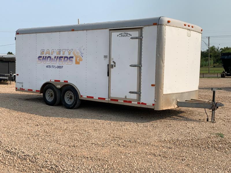 USED 2012 Cargo Craft 8.5 X 20 TANDEM AXLE ENCLOSED USED 2012 Cargo Craft 8.5 X 20 TANDEM AXLE ENCLOSED