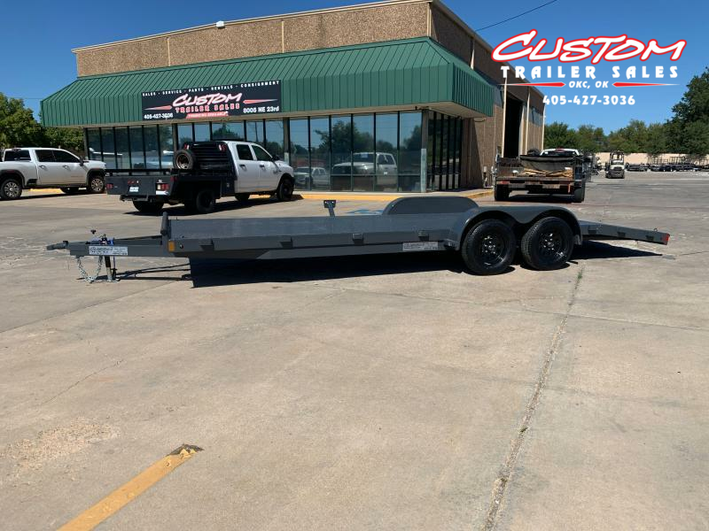 125126 2024 LAMAR CE 22 X 83 TANDEM AXLE STEEL FLOOR 7K CAR HAULER