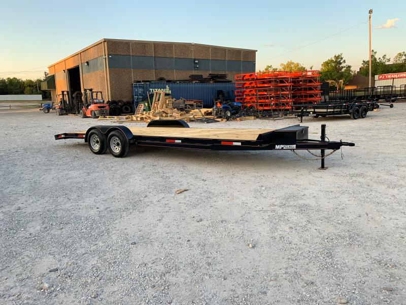 2021 MP Custom 24 X 83 TANDEM AXLE WOOD FLOOR CAR HAULER 2021 MP Custom 24 X 83 TANDEM AXLE WOOD FLOOR CAR HAULER