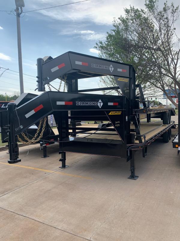 2021 Diamond T Trailers SWF 30' X 102" TANDEM AXLE GOOSENECK Flatbed