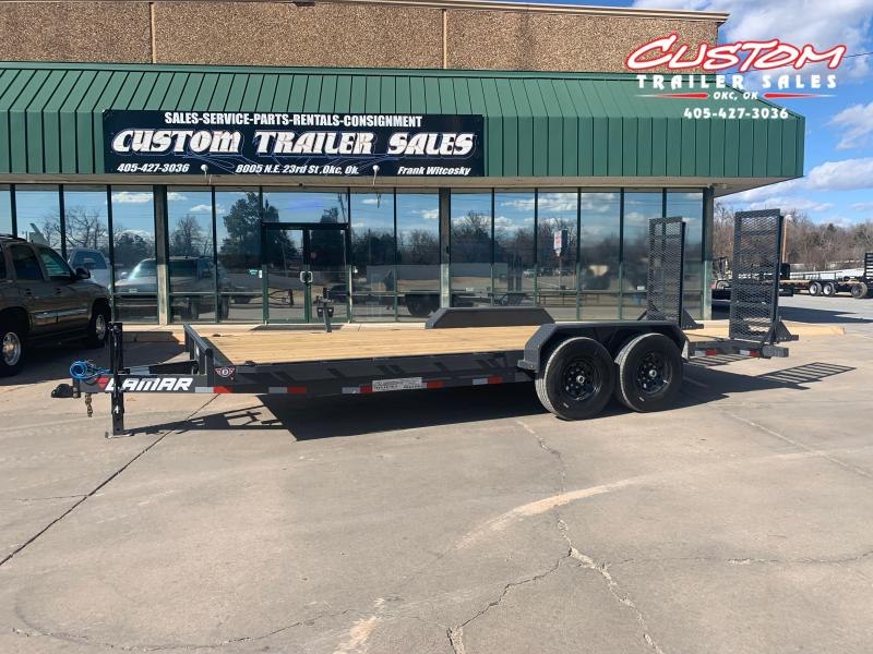 2022 LAMAR H6 20 X 83 TANDEM AXLE EQUIPMENT HAULER W/ 14 PLY TIRES 2022 LAMAR H6 20 X 83 TANDEM AXLE EQUIPMENT HAULER W/ 14 PLY TIRES