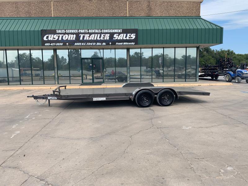 2021 MP Custom 20 X 83 TANDEM AXLE STEEL FLOOR CAR HAULER Near Me