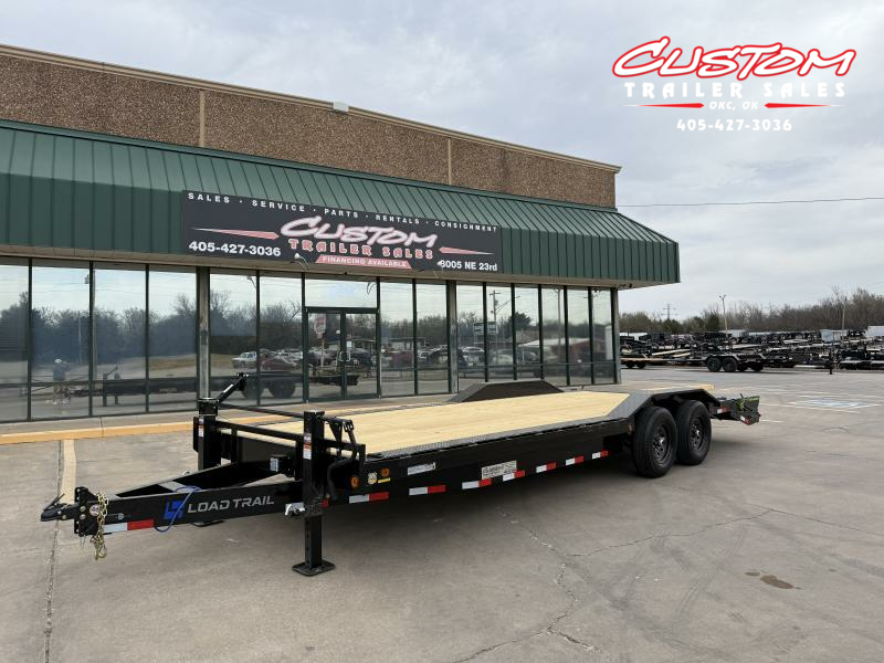#352336 2025 LOAD TRAIL CH 24 X 102 TANDEM AXLE 14K EQUIPMENT HAULER W/ MAX RAMPS 1742561026