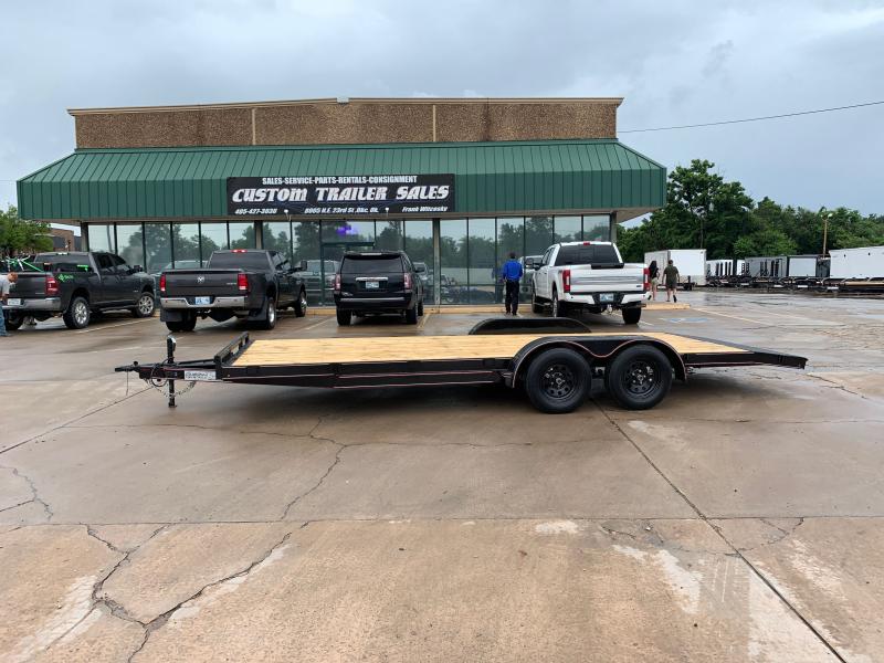 2021 MP Custom 20 X 83 TANDEM WOOD FLOOR CAR HAULER Near Me
