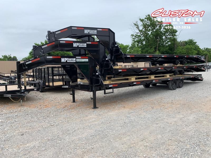 USED 2022 MP Custom 30 X 102 TANDEM AXLE GOOSENECK USED 2022 MP Custom 30 X 102 TANDEM AXLE GOOSENECK