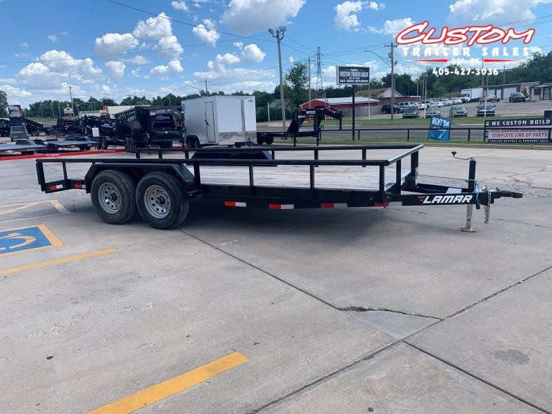 USED 2018 Lamar Trailers 18 X 83 TANDEM AXLE UTILITY USED 2018 Lamar Trailers 18 X 83 TANDEM AXLE UTILITY