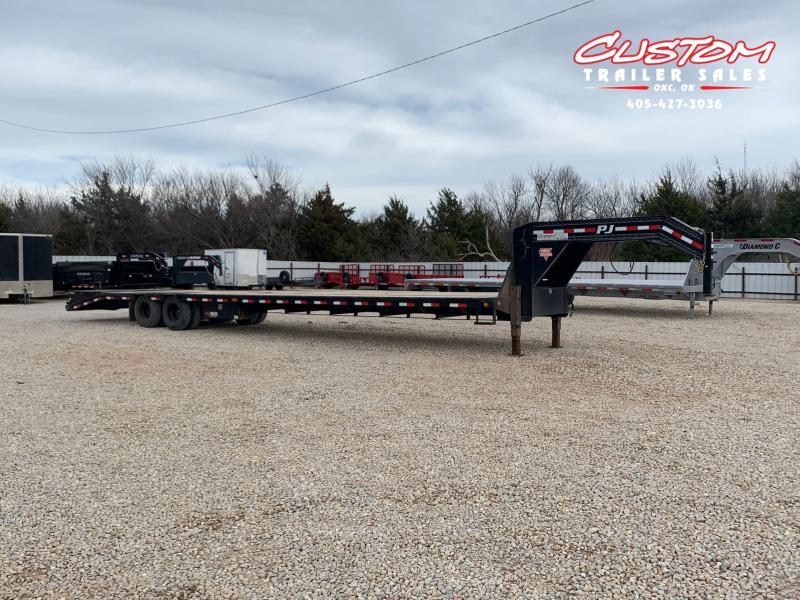USED 2020 PJ Trailers 40 X 102 DUAL TANDEM LOW PRO GOOSENECK USED 2020 PJ Trailers 40 X 102 DUAL TANDEM LOW PRO GOOSENECK
