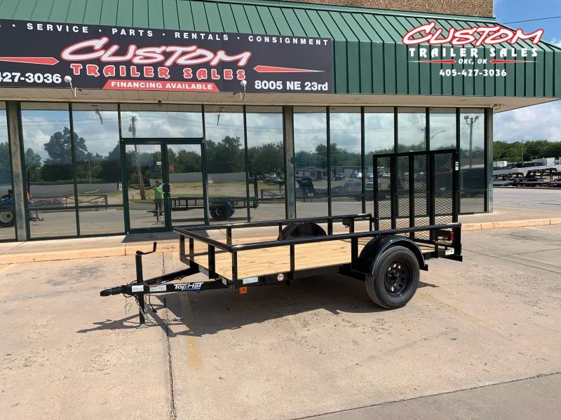 2023 Top Hat Trailers 5 X 10 DSP SINGLE AXLE UTILITY Custom Trailer
