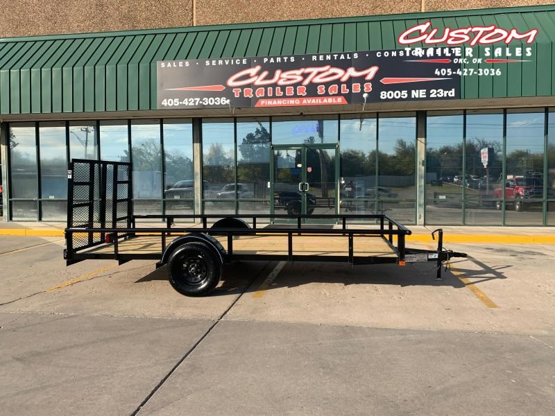 2023 Top Hat Trailers DSP 14 X 77 SINGLE AXLE UTILITY Custom Trailer