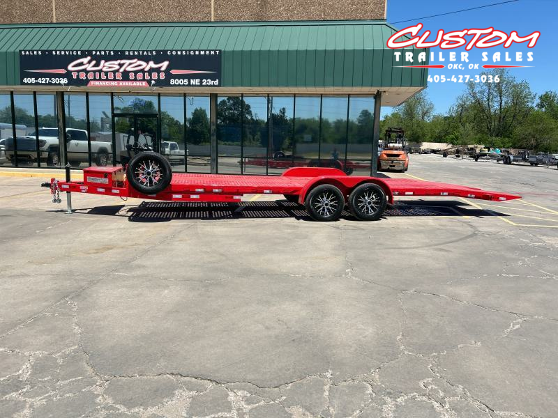 #227039 2024 BCL FABRICATION PT 24 X 83 14K POWER FULL DECK TILT TRAILER W/ SPARE 1713808045