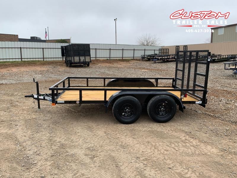 2023 Top Hat Trailers LDX 12 X 77 TANDEM AXLE UTILITY Custom Trailer