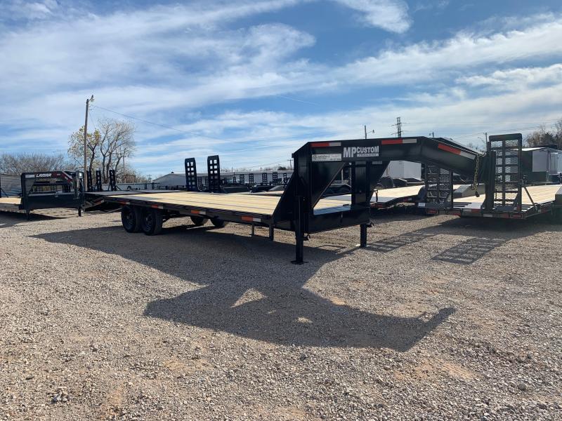 2022 MP Custom 25 X 102 TANDEM AXLE GOOSENECK DECKOVER 2022 MP Custom 25 X 102 TANDEM AXLE GOOSENECK DECKOVER