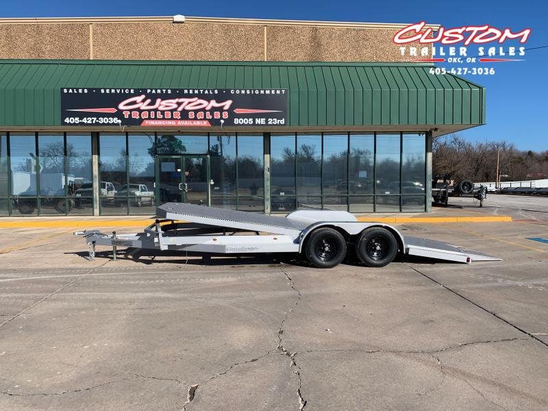2022 MP Custom 20 X 83 TANDEM AXLE STEEL FLOOR CAR HAULER Custom Trailer Sales Oklahoma City