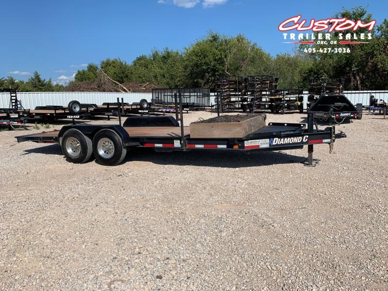 USED 2019 Diamond C 20 X 82 EQUIPMENT TILT TRAILER USED 2019 Diamond C 20 X 82 EQUIPMENT TILT TRAILER