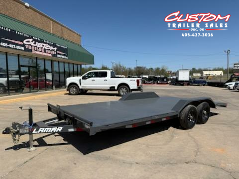 #140026 2025 LAMAR CC 20 X 102 TANDEM AXLE 10K STEEL FLOOR CAR HAULER 1744403851