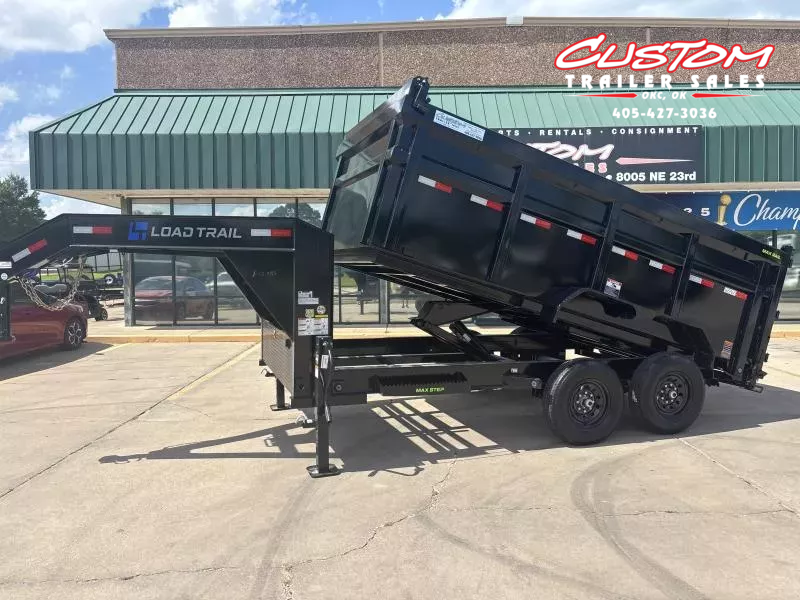 #360837 2025 LOAD TRAIL GD 14 X 83 TANDEM AXLE LOW PRO 14K GOOSENECK DUMP W/ 4' SIDES