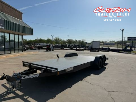 #141698 2025 LAMAR CE 22 X 83 TANDEM AXLE 7K STEEL FLOOR CAR HAULER 1744643511