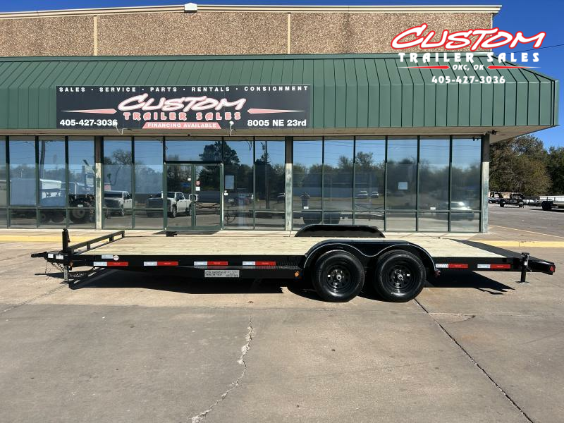 #248090 2025 TOP HAT HDCH 22 X 83 TANDEM AXLE 10K WOOD FLOOR CAR HAULER 1731602069