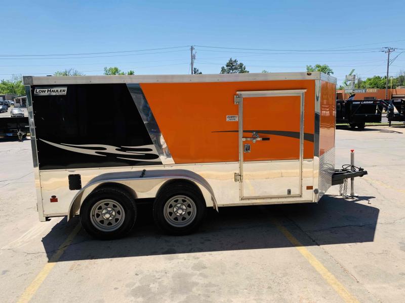 USED 2017 Haulmark 7' X 12' LOW HAULER ENCLOSED TRAILER USED 2017 Haulmark 7' X 12' LOW HAULER ENCLOSED TRAILER