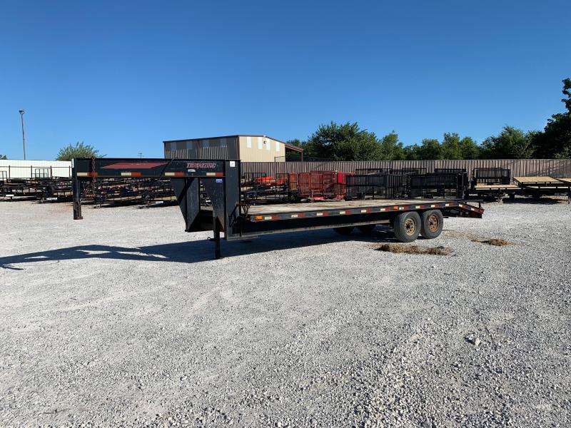 USED 1999 TRAVEL LONG 24 X 102 TANDEM AXLE GOOSENECK DECKOVER USED 1999 TRAVEL LONG 24 X 102 TANDEM AXLE GOOSENECK DECKOVER