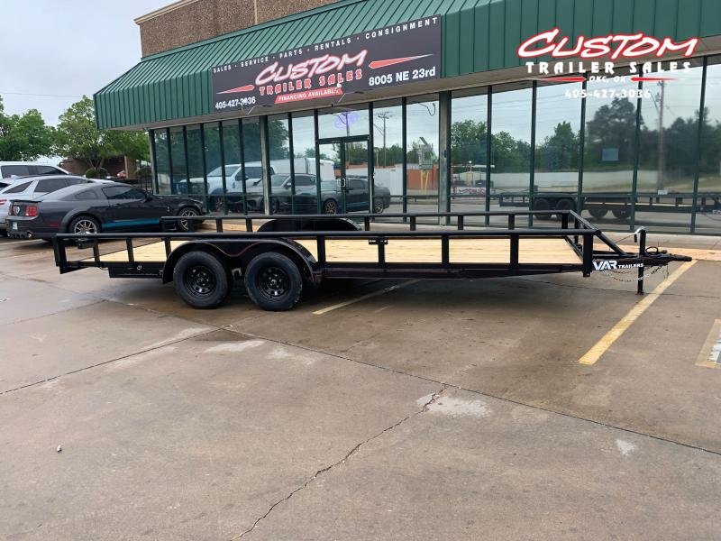 2022 VAR Trailers 20 X 83 TANDEM AXLE UTILITY TRAILER 2022 VAR Trailers 20 X 83 TANDEM AXLE UTILITY TRAILER