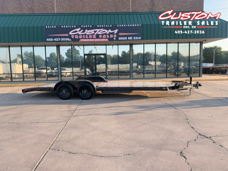 2024 TOP HAT ASCH 20 X 83 TANDEM AXLE 10K STEEL FLOOR CAR HAULER