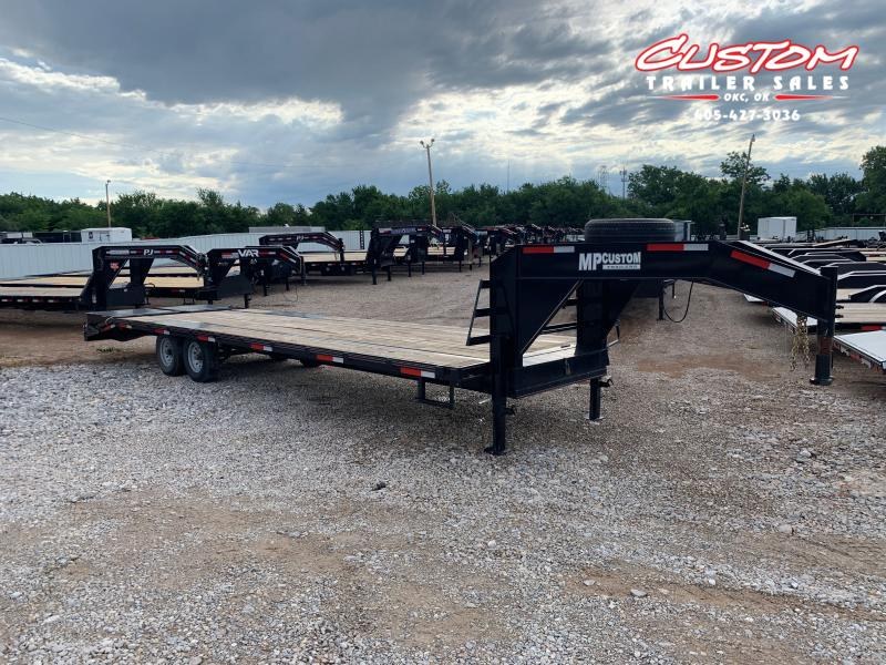 USED 2021 MP Custom 30 X 102 TANDEM AXLE GOOSENECK USED 2021 MP Custom 30 X 102 TANDEM AXLE GOOSENECK