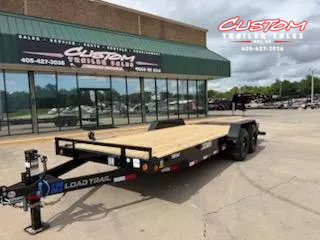 #355285 2025 LOAD TRAIL CH 20 X 83 TANDEM AXLE 14K EQUIPMENT HAULER W/ MAX RAMPS 1748450374