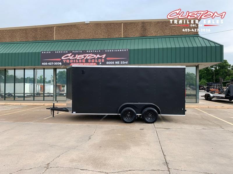 2022 Sawyer 7 X 16 TANDEM AXLE ENCLOSED 2022 Sawyer 7 X 16 TANDEM AXLE ENCLOSED