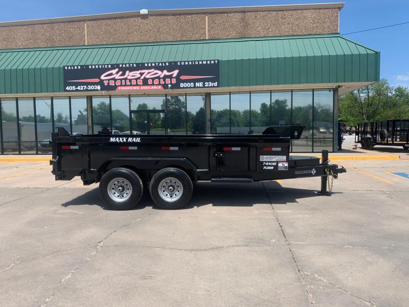 2023 TOP HAT DP 5 X 10 TANDEM AXLE BUMPER PULL DUMP W/ 20" SIDES