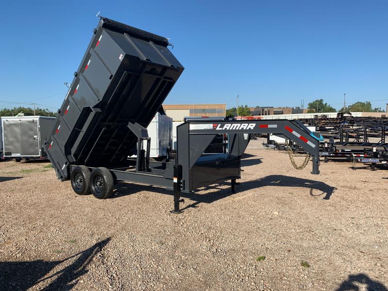 2021 Lamar 14 X 83 TANDEM AXLE GOOSENECK DUMP Near Me