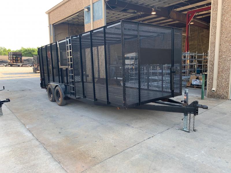 USED 2009 20 X 83 TANDEM AXLE TRASH TRAILER USED 2009 20 X 83 TANDEM AXLE TRASH TRAILER