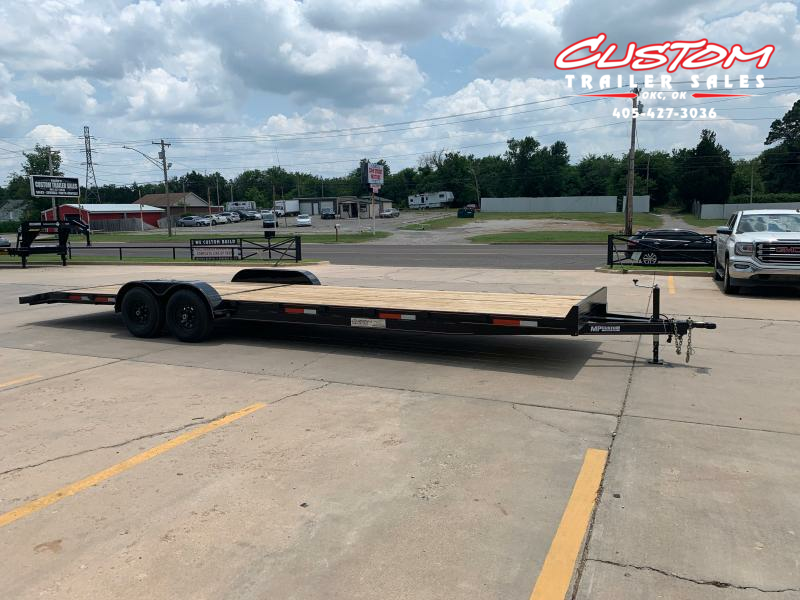 2024 LAMAR CC 20 X 102 TANDEM AXLE BUMPER PULL STEEL FLOOR 10K CAR HAULER Custom Trailer Sales