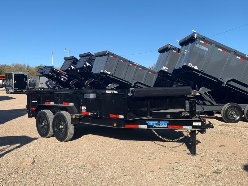 2022 Top Hat DPX 7 X 14 TANDEM AXLE BUMPER PULL DUMP TRAILER 2022 Top Hat DPX 7 X 14 TANDEM AXLE BUMPER PULL DUMP TRAILER
