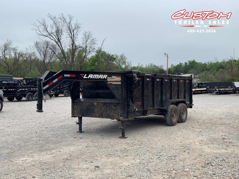 7' X 16' GOOSENECK DUMP TRAILER 7' X 16' GOOSENECK DUMP TRAILER