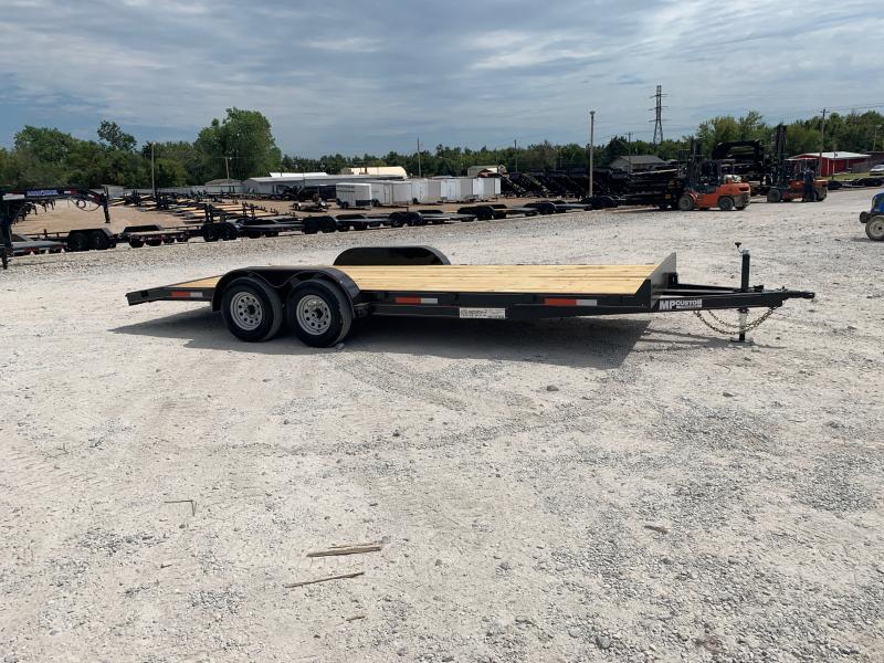 2021 MP Custom 20 X 83 TANDEM AXLE WOOD FLOOR CAR HAULER Near Me