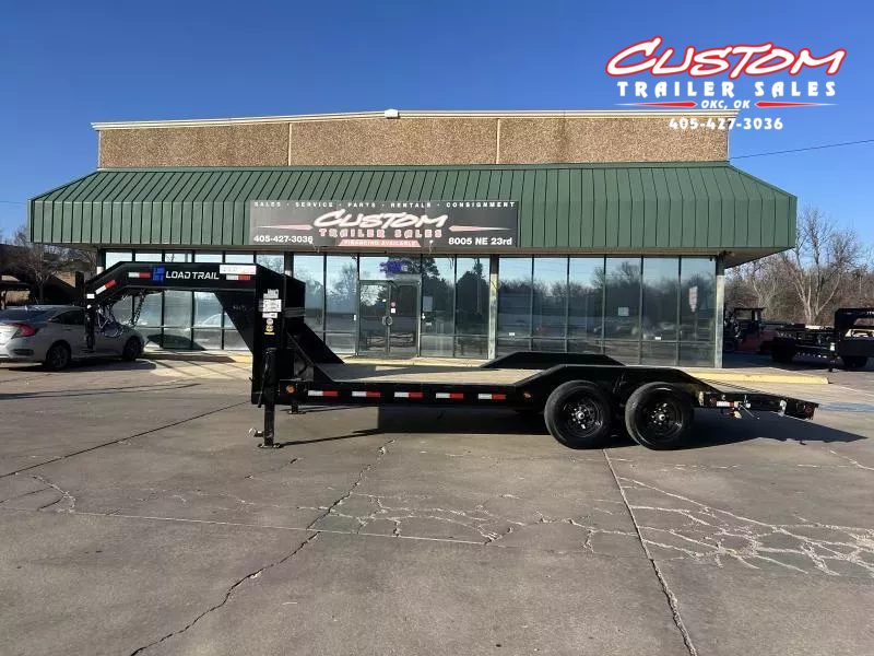 #363108 2026 LOAD TRAIL GC 20 X 102 TANDEM AXLE 14K GOOSENECK EQUIPMENT HAULER W/ SLIDE IN RAMPS 1753211382