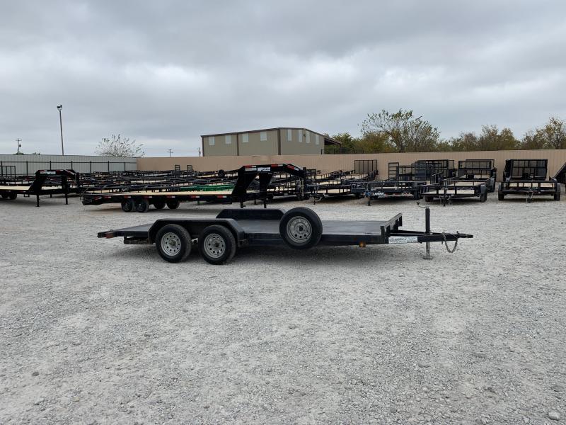 USED 2018 Texoma 18 X 83 STEEL FLOOR CAR HAULER USED 2018 Texoma 18 X 83 STEEL FLOOR CAR HAULER
