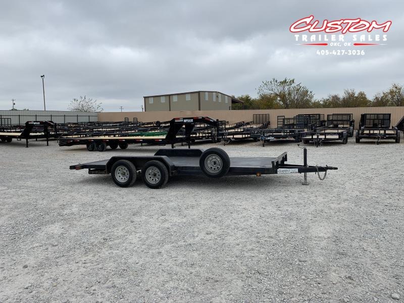 USED 2018 Texoma 18 X 83 STEEL FLOOR CAR HAULER USED 2018 Texoma 18 X 83 STEEL FLOOR CAR HAULER