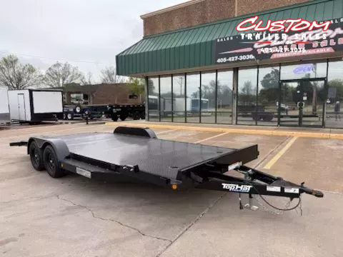 #251464 2025 TOP HAT ASCH 20 X 83 TANDEM AXLE 7K STEEL FLOOR CAR HAULER 1744119633