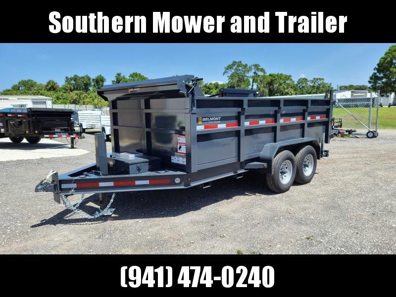 2021 Belmont 81X14 Low Profile Dump Trailer 14K LB GVWR 2021 Belmont 81X14 Low Profile Dump Trailer 14K LB GVWR